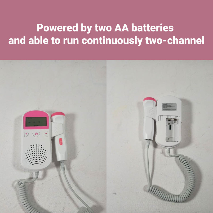 Heartbeat Monitor Baby Home Fetal Doppler Pocket Heart Monitor