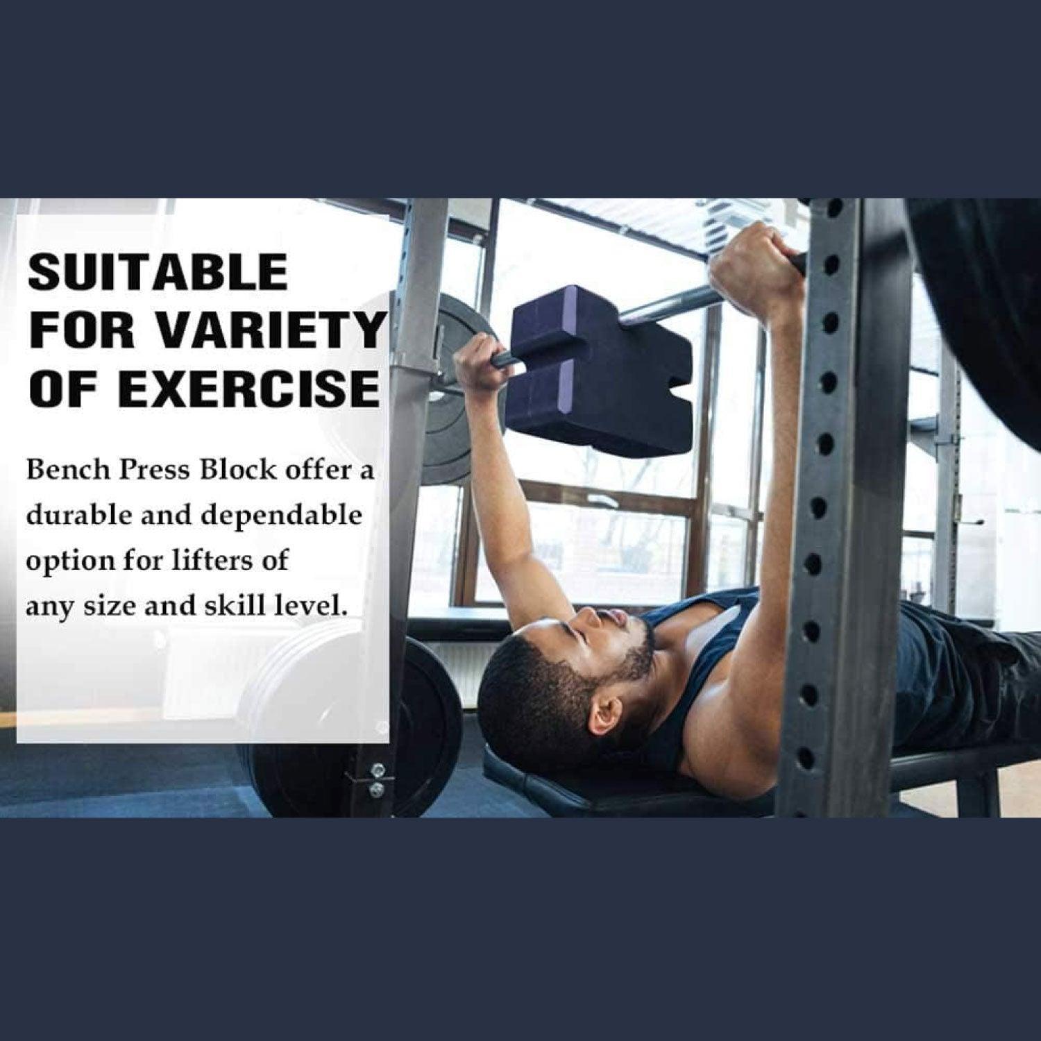 bench block press