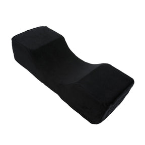 Eyelash Extension Pillow - U-shape Ergonomic Curve Pillow, Makeup Grafting Eyelash Pillow Neck Support Curve for Salon Home (Black)