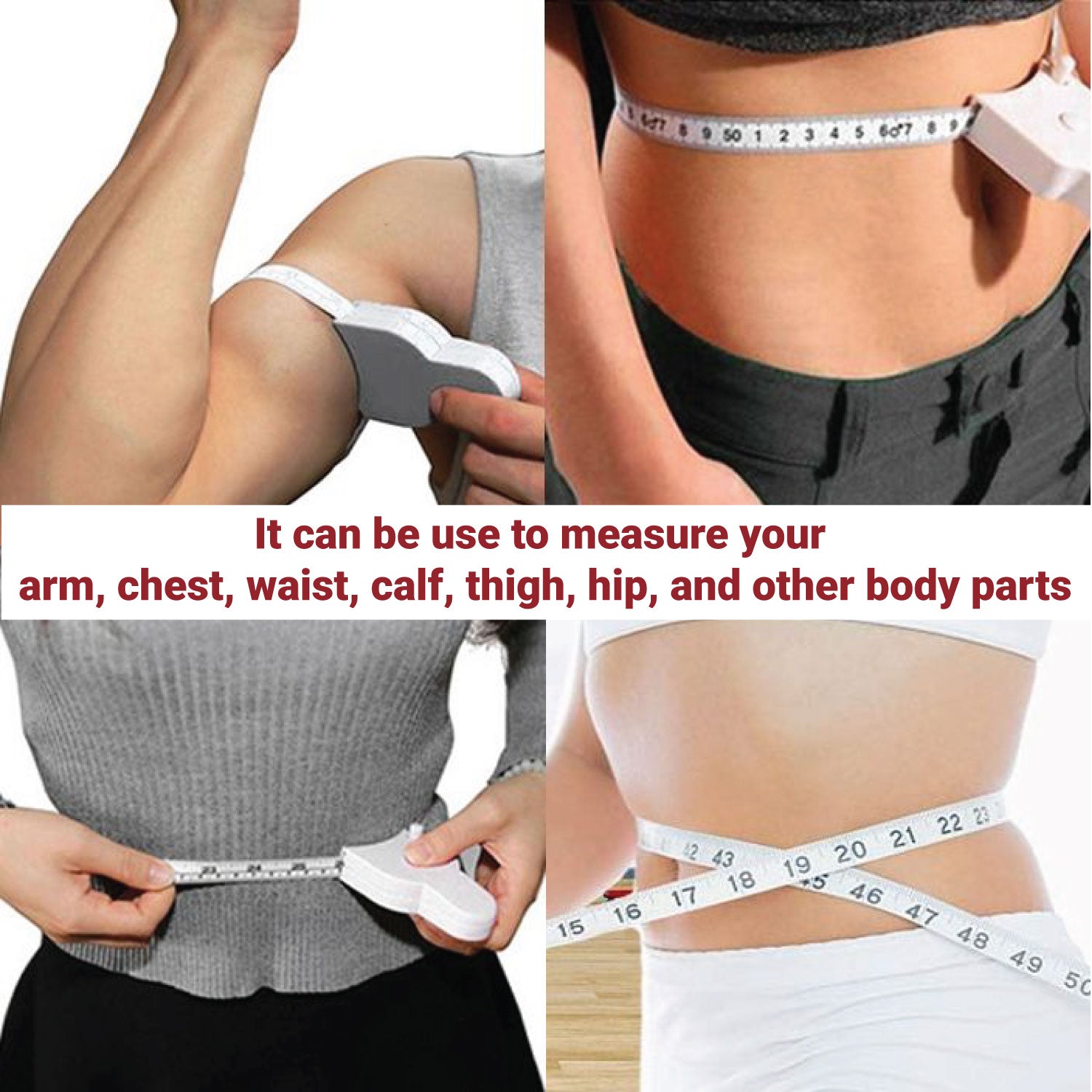 Body Tape Measure, Body Measuring Tape for Weight Loss, Fitness,  Bodybuilding. Lock Pin, Retractable Soft Sewing Tape for Tailors, Measures  Body Part