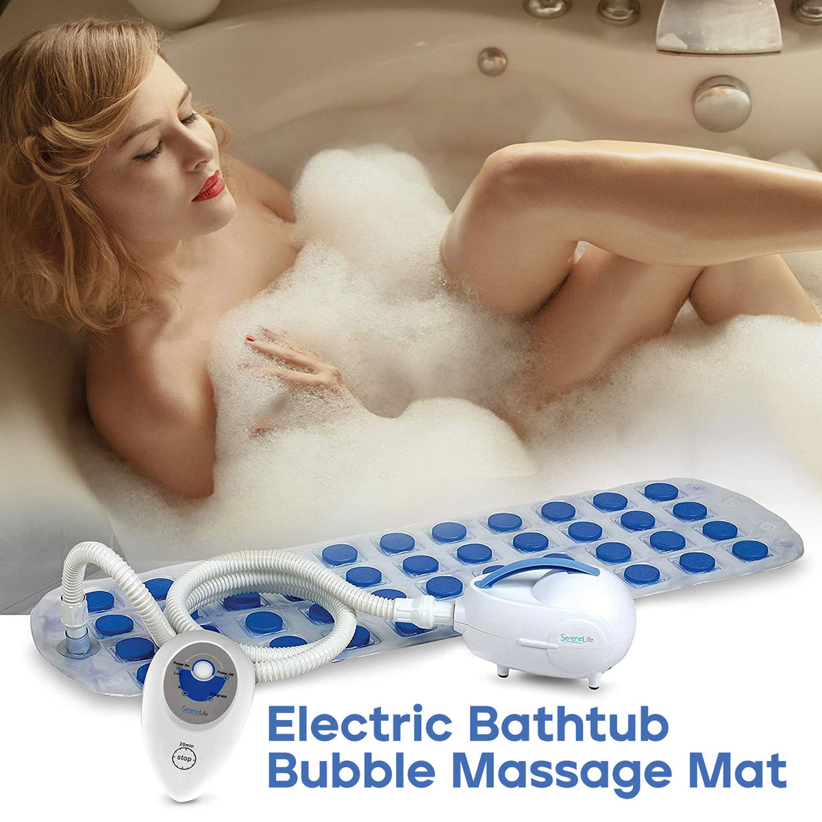 Electric Bathtub Bubble Massage Mat