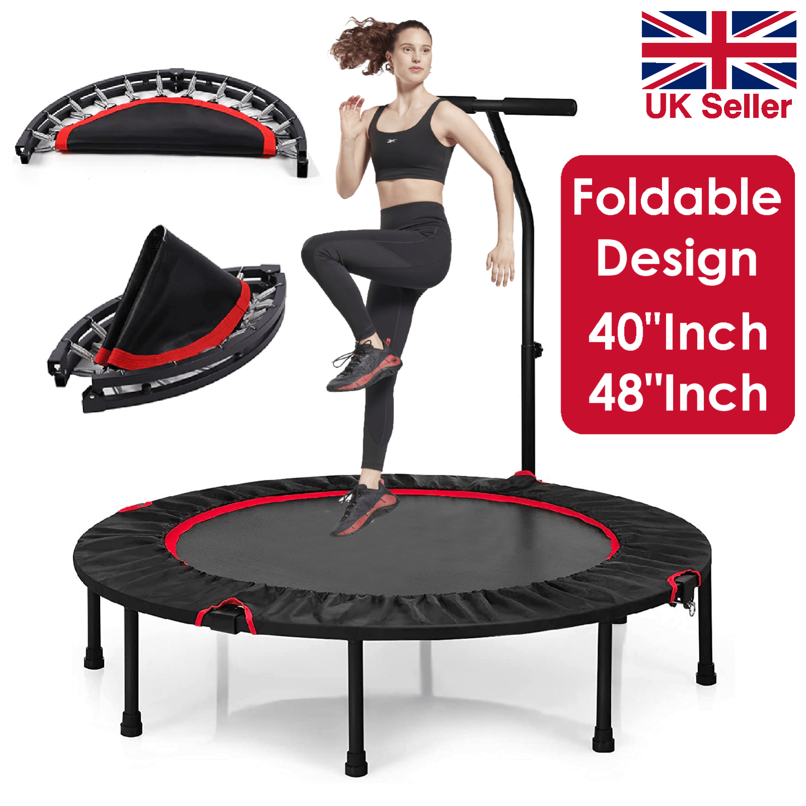 Foldable Rebounder Mini Trampoline 