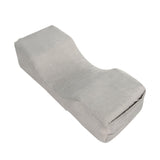 Grey eyelash pillow
