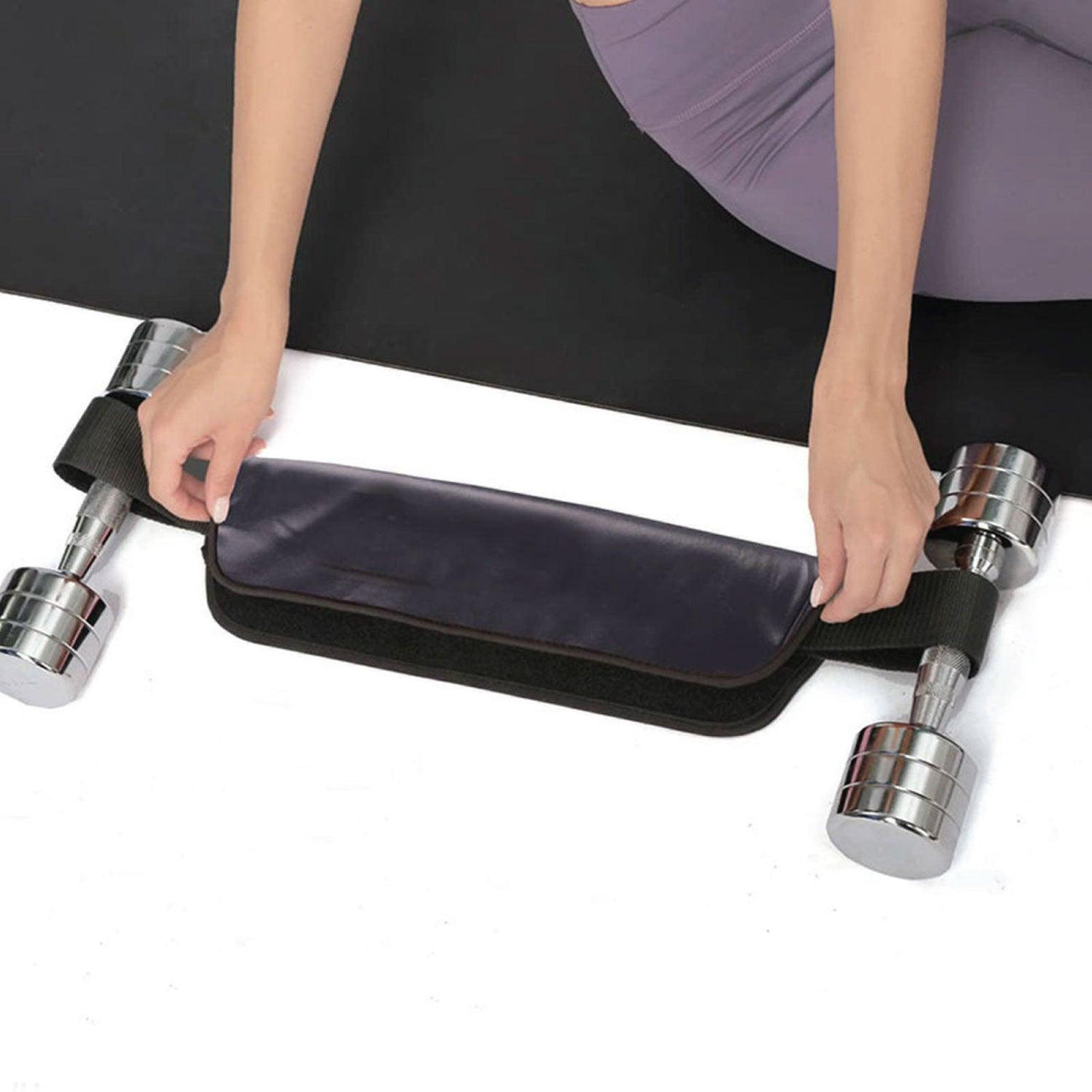 Ceinture Hip Thrust Pour Haltères - Renforcement Fessiers Et Cuisses à Domicile