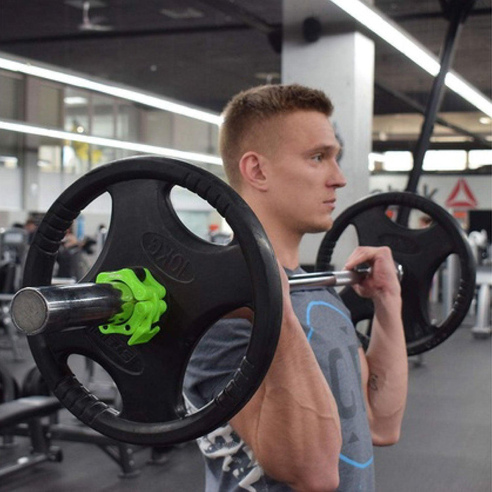 Iron Lab Olympic Barbell Collar Pair Barbell Clamps Maskura