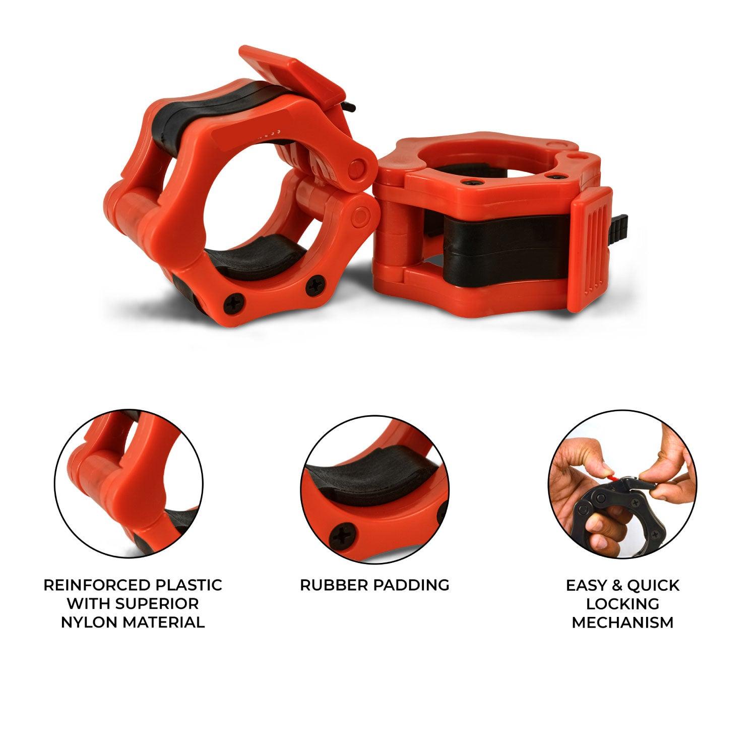 Iron Lab Olympic Barbell Collar Pair Barbell Clamps Maskura