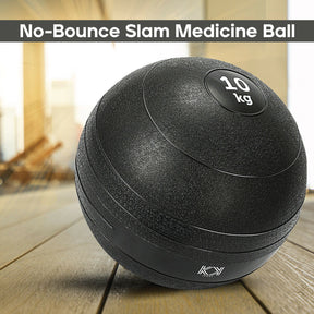 Slam Medicine Ball - No-Bounce Slam Medicine Ball | Heavy Duty, Durable | Functional Strength Training, Home Gym, Fitness Exercise, Weight Lifting
