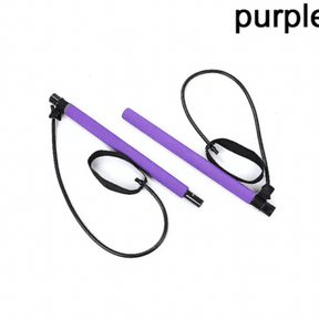 Portable Pilates Bar Kit - Workout Bar, | Gym Equipment for Home Use, Exercise Bar, Exercise Equipment for Women, Pilates Stick, Gym Stick