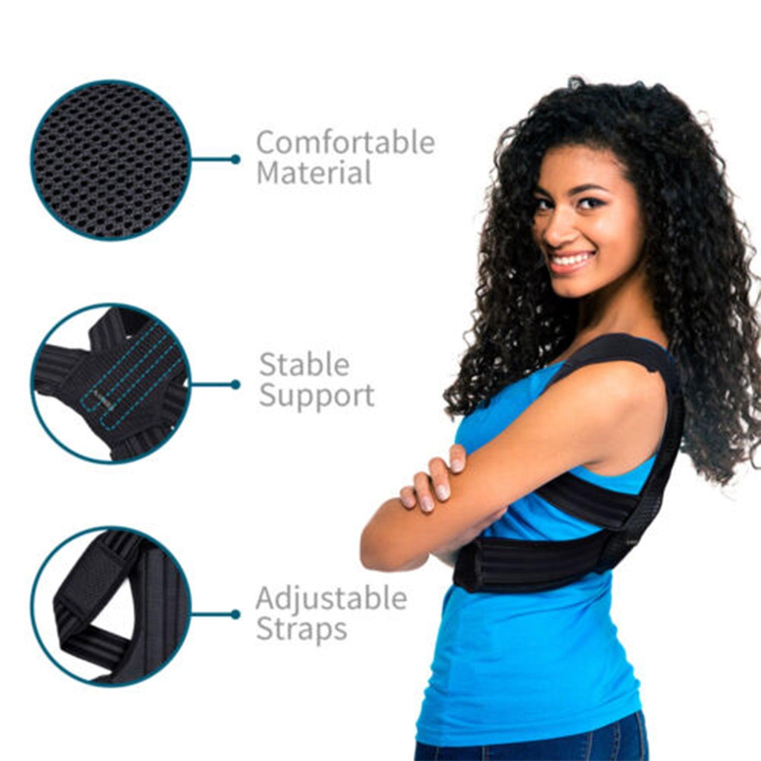 Support Belt for Low Back Pain - Posture Corrector Spine Back Support -  Maskura - Get Trendy, Get Fit