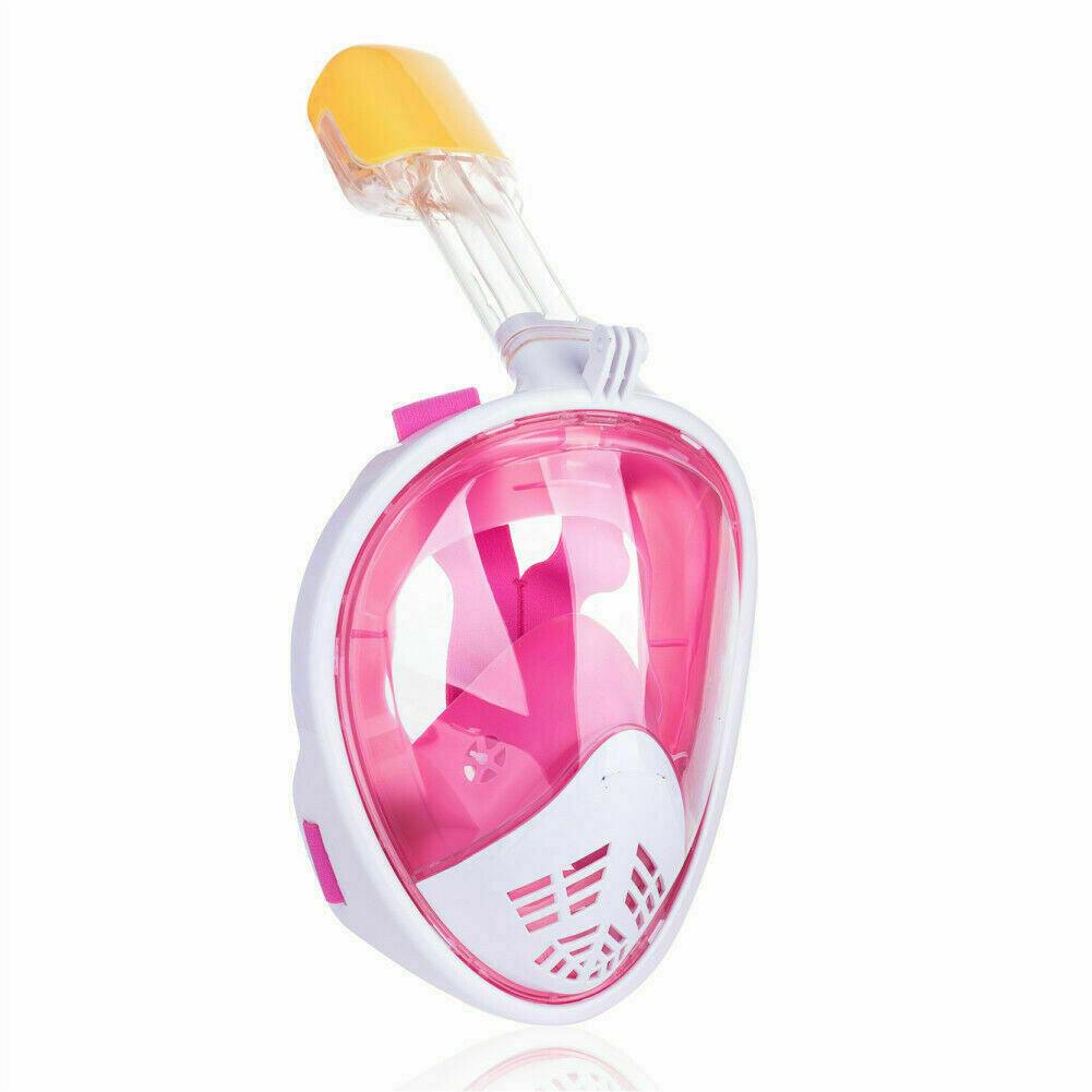 Swimming face mask Pink