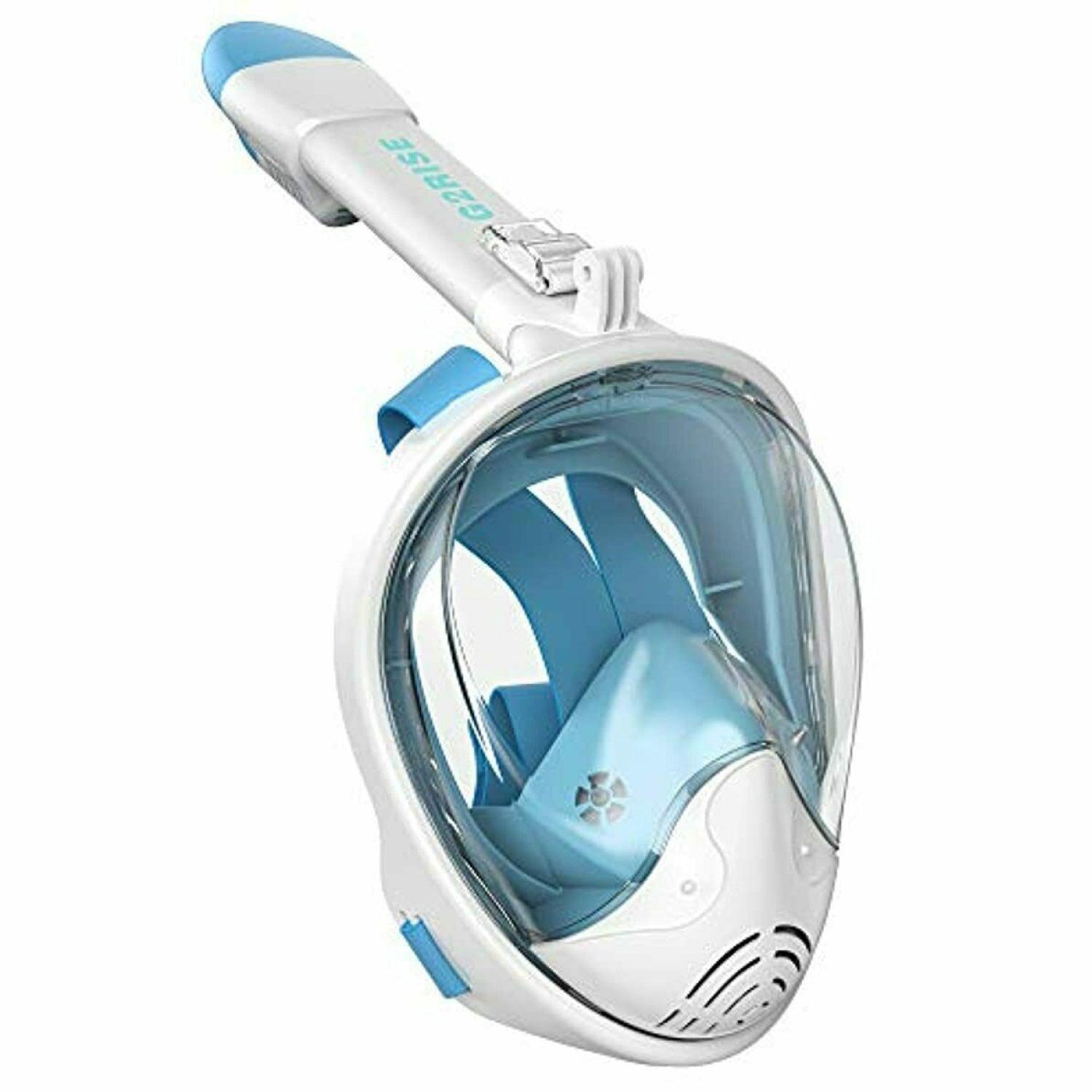 Swimming face mask blue