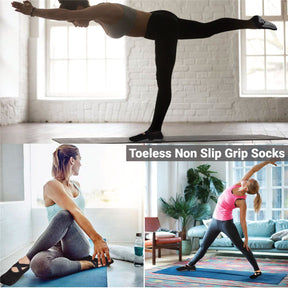 Toeless Yoga Socks 3