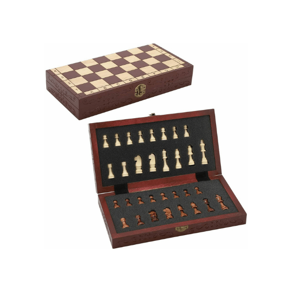 Wooden Chess Set Board Wood Chess Pieces 2
