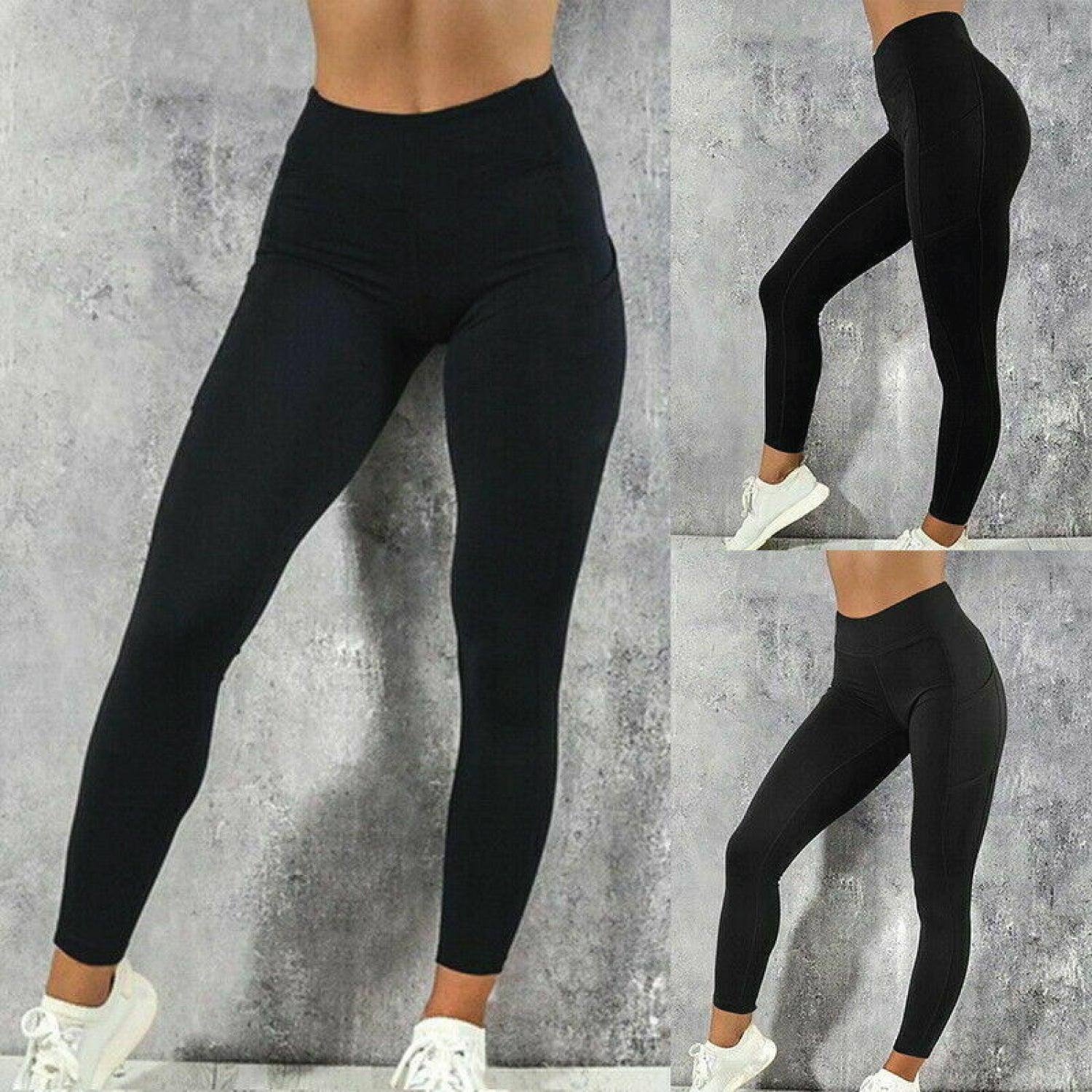 Womens black workout leggings hotsell