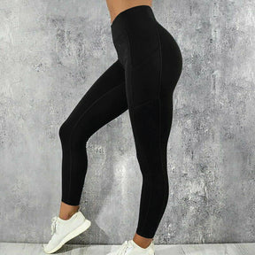 Workout Leggings for Women - Sports & Gym Clothes Ideal for Running, General Fitness Wear and Yoga w/Hidden Pocket Design