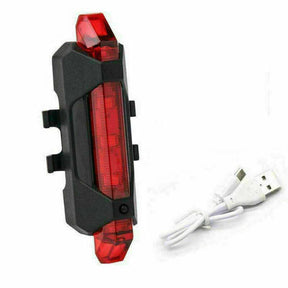 USB Rechargeable Bike Lights - Waterproof Red light