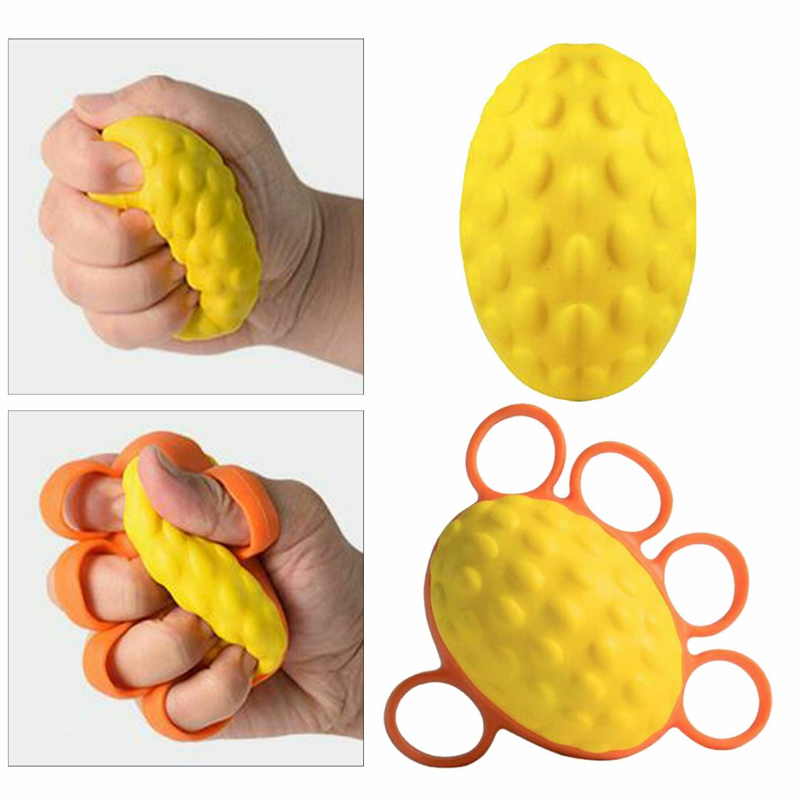 Hand Physio Ball Flexibility Exerciser Grip - Finger Ball Exerciser ...